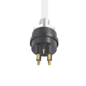 HPBH4M ROV 4 Core Bulkhead Diving Underwater Connector